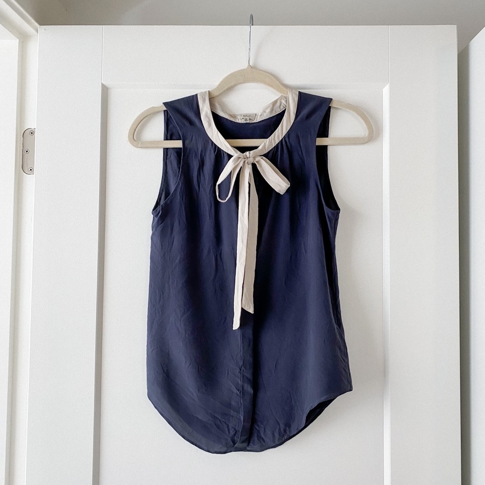 Talula - Sleeveless Silk Blouse